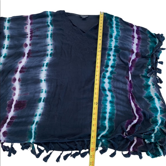 Fashion Fuse Boho Tassel Cover Ups Size Medium - Picture 12 of 17